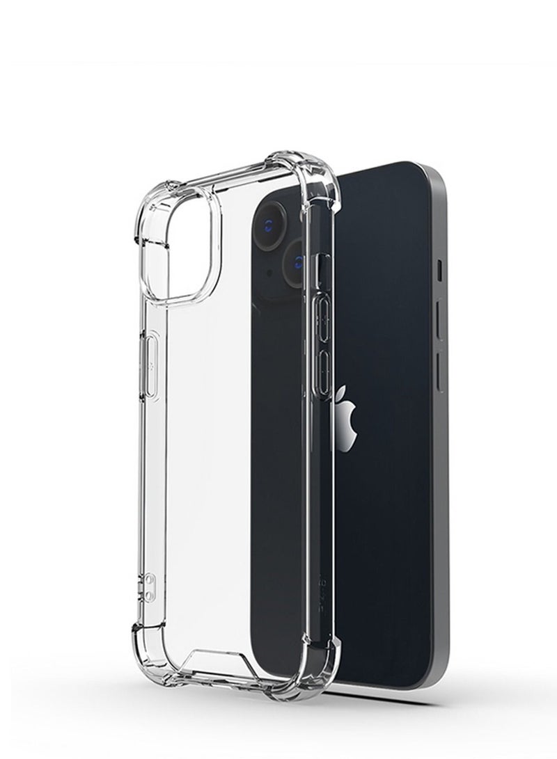 Techie Clear Anti-Burst Protective Case Cover for Apple iPhone 15 Plus – Shockproof, Scratch Resistant, Slim Fit Design - Image 2