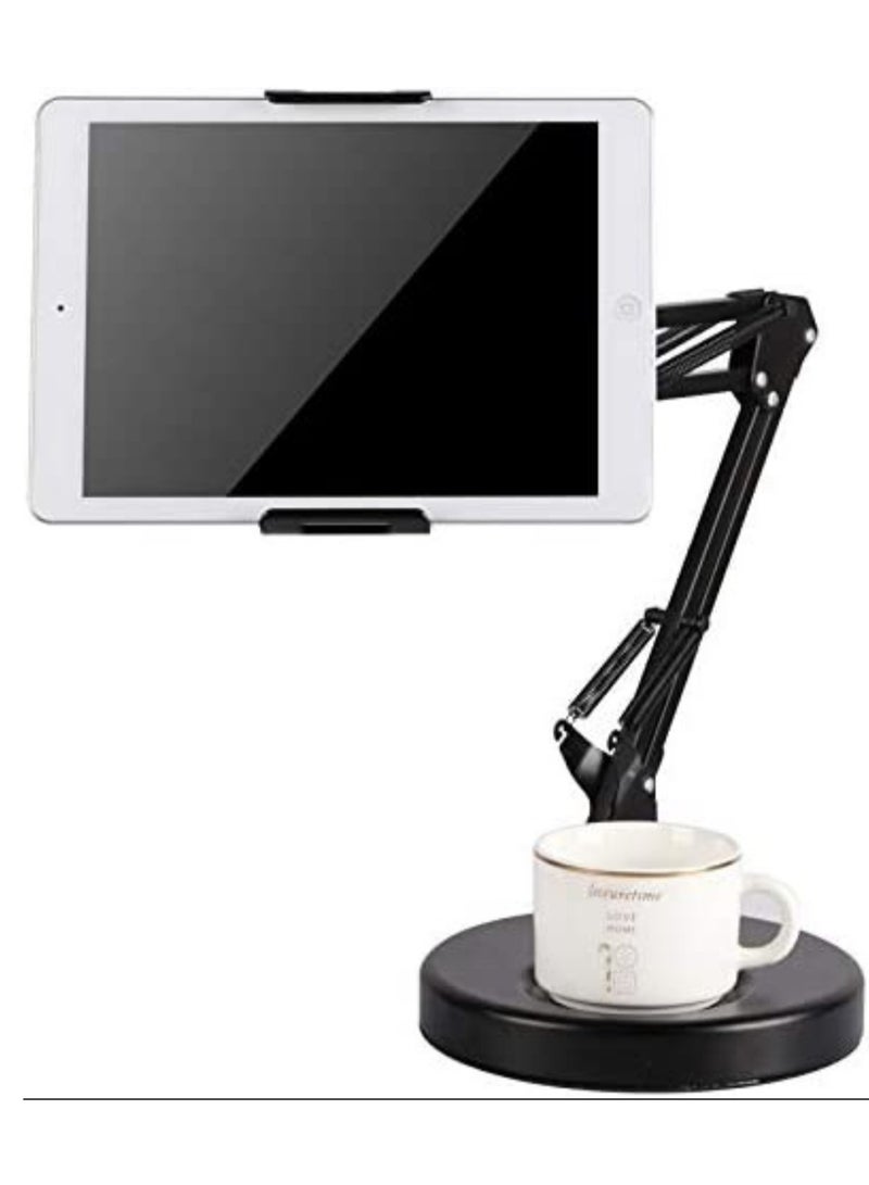 ELTRAZONE Flexible Long Arm Tablet PC Holder 360° Rotating metal Desktop Stand bedside phone holder - Image 3