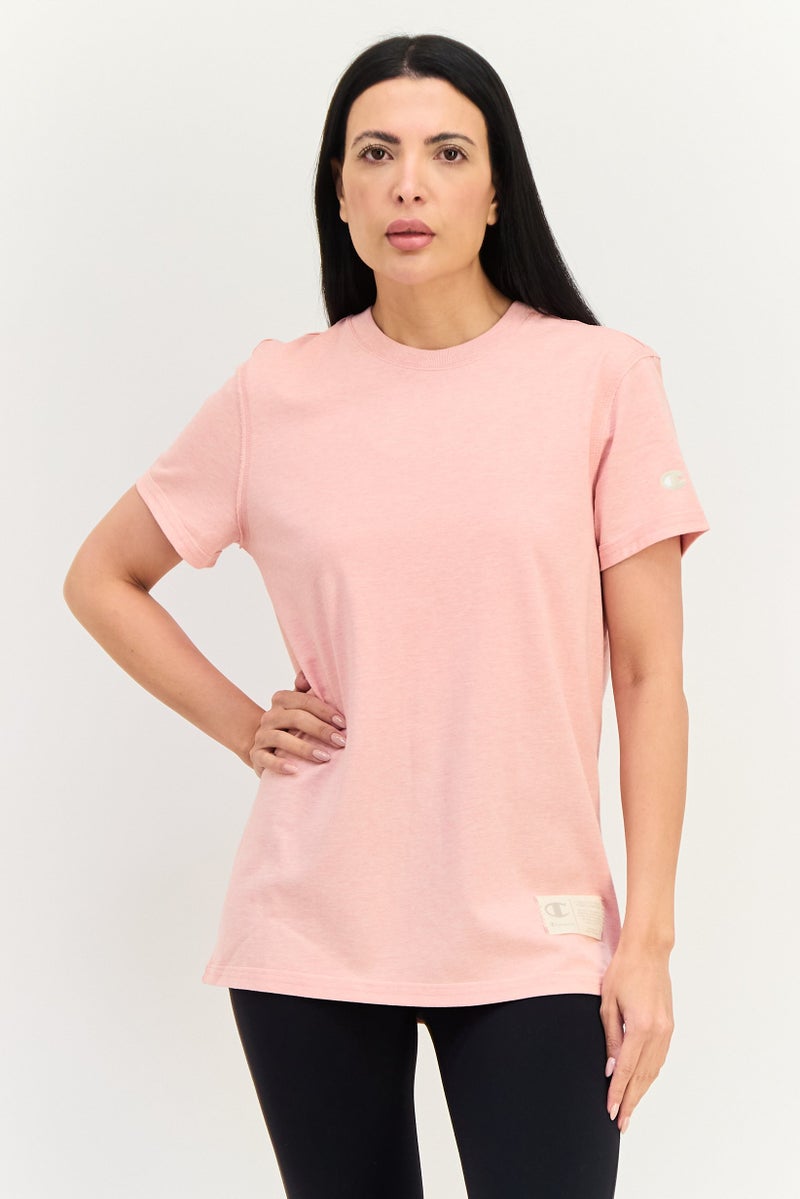 Champion Women Sportswear Fit Short Sleeve Outdoor T Shirt, Pink - Image 1