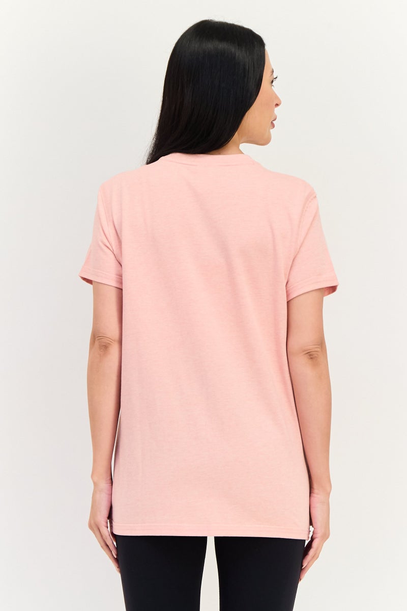 Champion Women Sportswear Fit Short Sleeve Outdoor T Shirt, Pink - Image 2