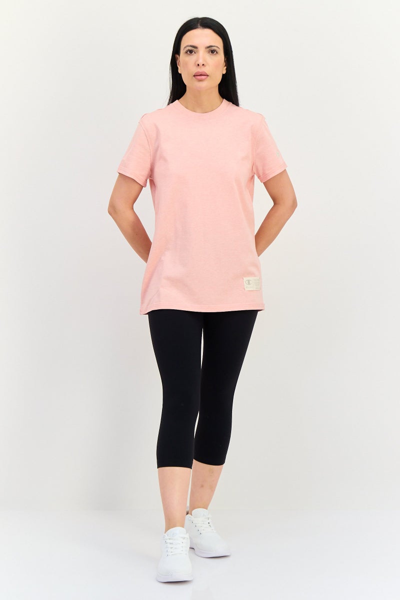 Champion Women Sportswear Fit Short Sleeve Outdoor T Shirt, Pink - Image 4