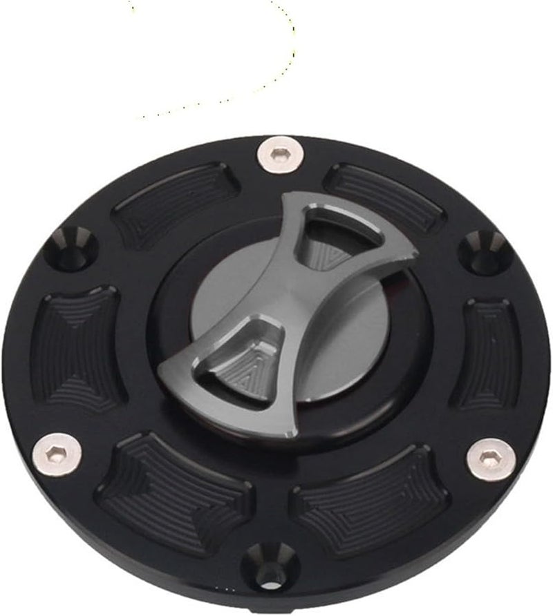 Titanium Motorcycle Fuel Tank Gas Petrol Cap Cover For Ninja 250 300 Z250 Z300 EX250 EX300 - Image 2