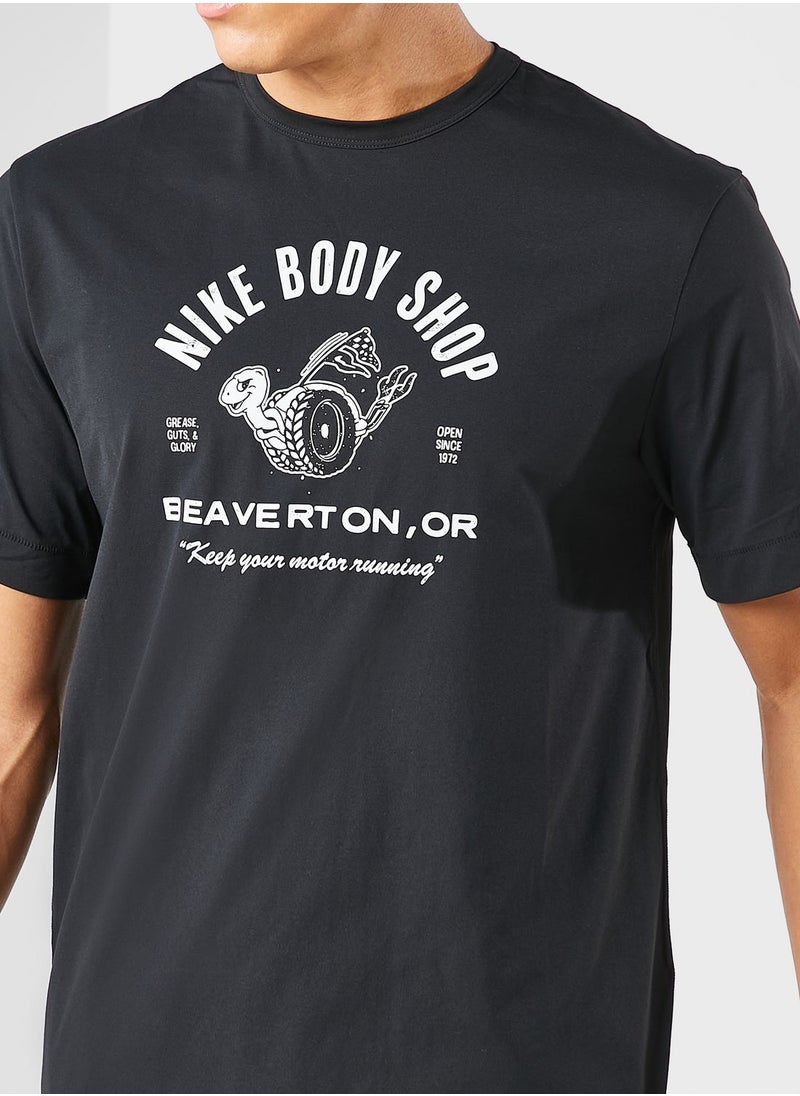 Nike - Dri-Fit Hyverse Dye T-Shirt - Image 1