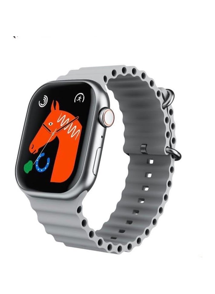 LENYES smart watch - LW 222 Scientific Sleeping Tracking, 2-week battery life, Compatible with Android & iOS, 24/7 Health Management- Gray color - Image 1