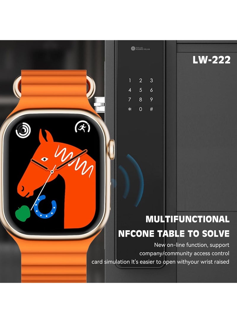 LENYES smart watch - LW 222 Scientific Sleeping Tracking, 2-week battery life, Compatible with Android & iOS, 24/7 Health Management- Gray color - Image 5