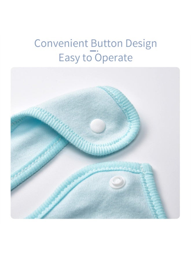 insular 3 Pack Insular Baby Bibs, Baby Bandana Drool Bibs, 100% Cotton Bibs for Boys Girls Unisex for Teething and Drooling (Multicolour) - Image 4