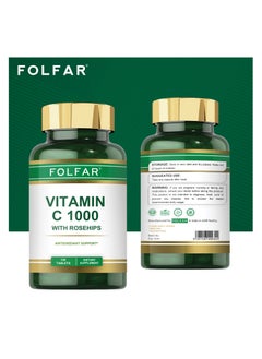 Folfar Vitamin C - 1000mg with Rose Hips - 120 tablets  - Image 3