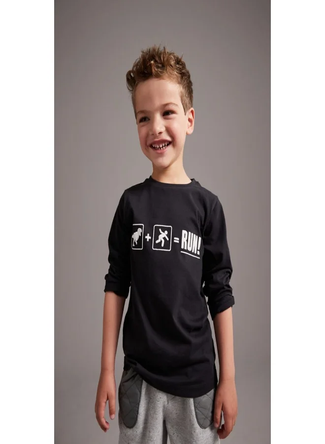 مذركير Dinosaur Long Sleeved T Shirts 3 Pack