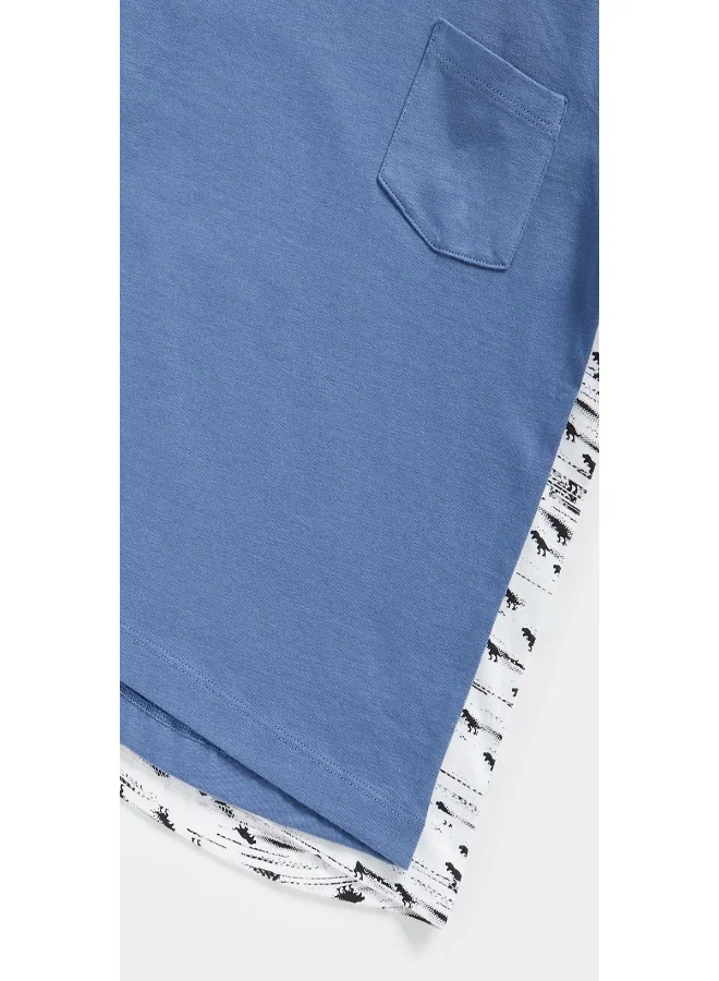 mothercare Dinosaur Long Sleeved T Shirts 3 Pack
