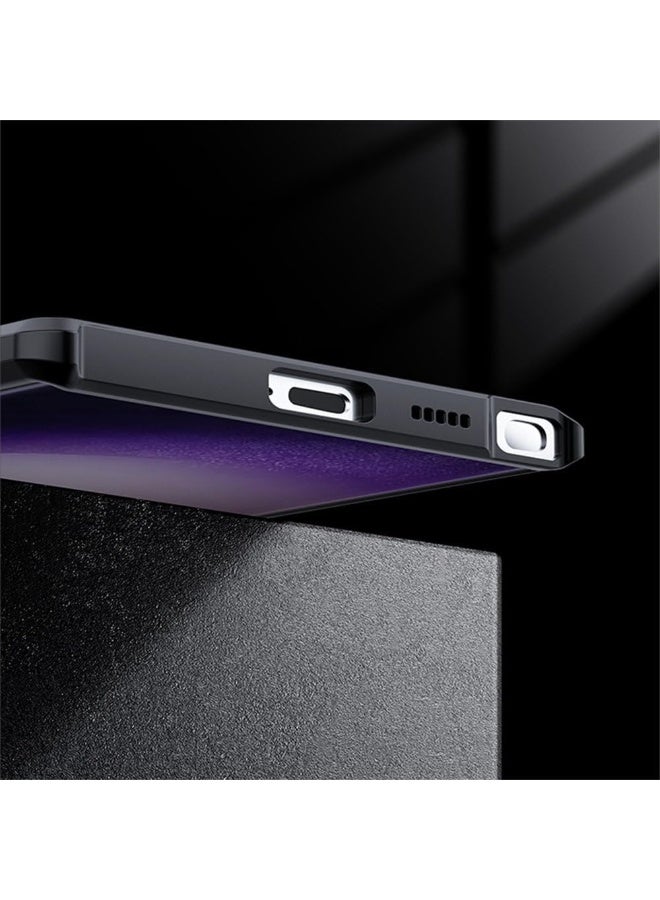 حافظة مغناطيسية لهاتف Realme C75 [متوافقة مع Magsafe] غطاء فائق النحافة حافة TPU ناعمة + ظهر أكريليك شفاف وسائد هوائية مقاومة للصدمات - Image 5