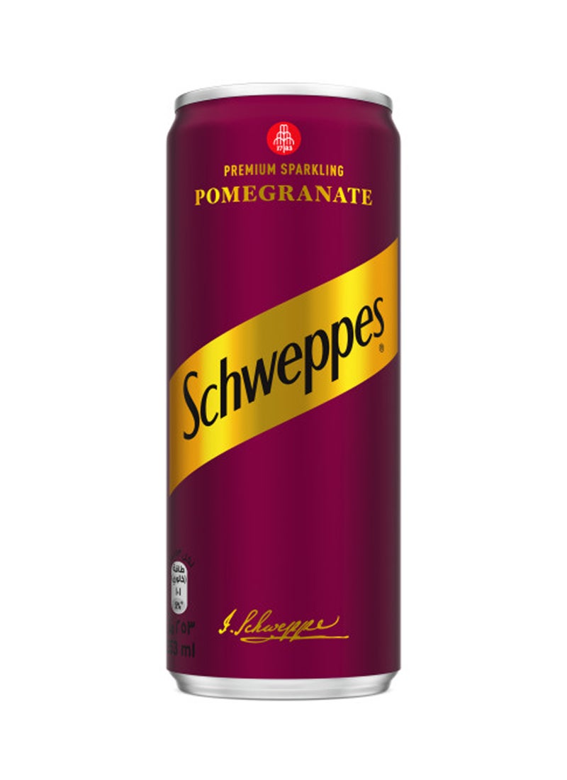Schweppes Pomegranate Carbonated Drink Can - Image 2