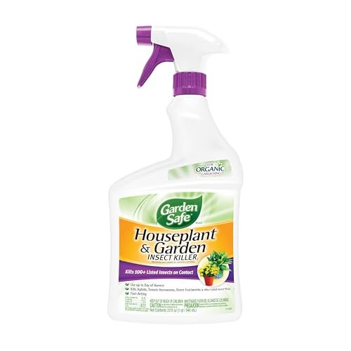 Garden Safe Brand Houseplant & Garden Insect Killer2, 32 Fluid Ounces, Kills 100+ Listed Insects on Contact, For Use in Homes, Home Gardens & Home Greenhouses Up to Day of Harvest - Image 1