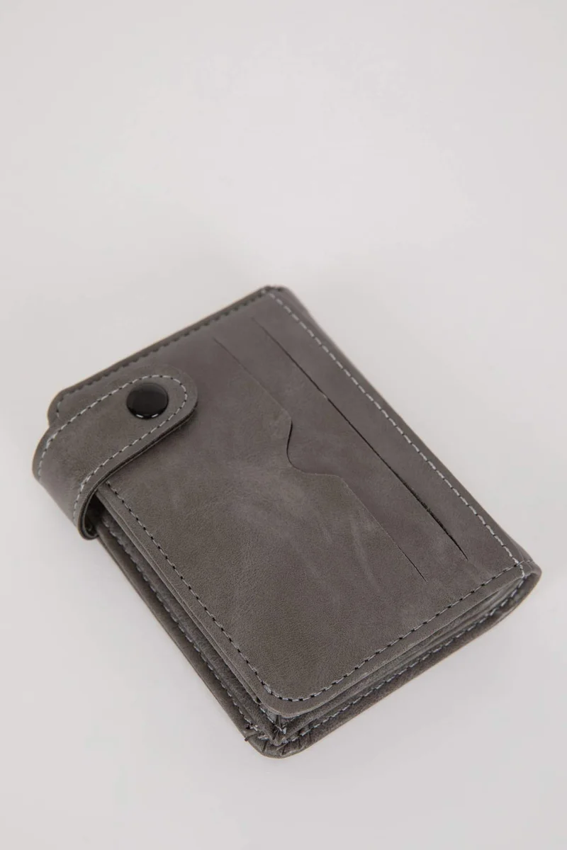 Defacto  Man Faux Leather Wallets for Men | Best Price UAE