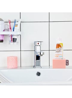 Oasisgalore 3PCS Toothpaste Squeezer with Frosted Handles - Bathroom Organizer (Pink, White, Blue)  - Image 4