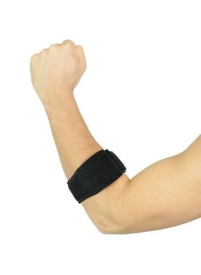 MAS Tennis Elbow Brace Strap - Targeted Support for Pain Relief - Comfortable, Adjustable, and Durable for Sports & Daily Use