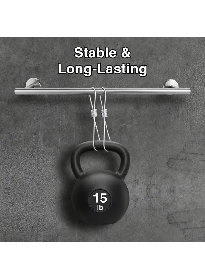 LFSEMINI 24 Inch Towel Bar for Bathroom Wall, Stainless Steel Towel Rack Wall Mounted(1 Pack, Brushed Nickel) - Image 5