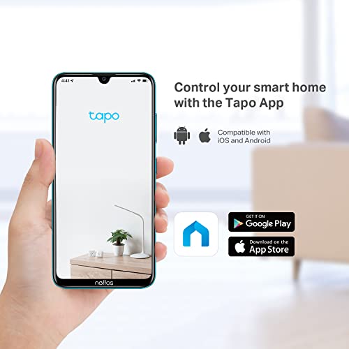 tapo كاميرا TP-Link Tapo 2K للأمان لمراقبة الأطفال، كاميرا للكلاب مع كشف الحركة، صوت ثنائي الاتجاه، رؤية ليلية، تخزين سحابي وبطاقة SD، تعمل مع أليكسا وجوجل هوم، 4-pack (Tapo C110P4) - Image 4