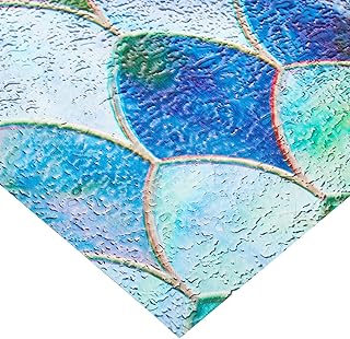 Brewster Brewster PF0710 Peacock Premium Privacy Film Sidelight, 11.5 in by 78 in  - Image 1