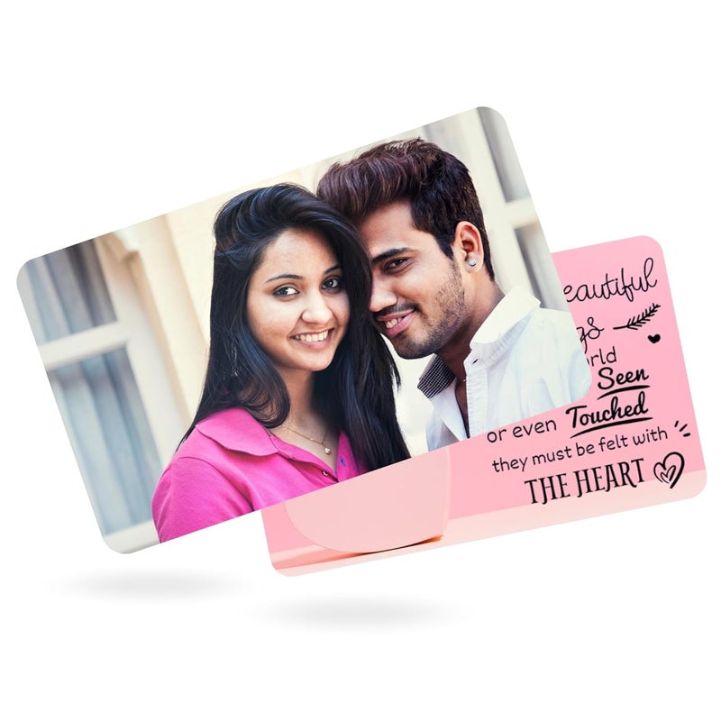 Brandian Brandian Customized Wallet Cards Unique Photo Cards For Girls With Special Messages Delight Her With Custom Photos And Personal Messages For A Truly Memorable Gift