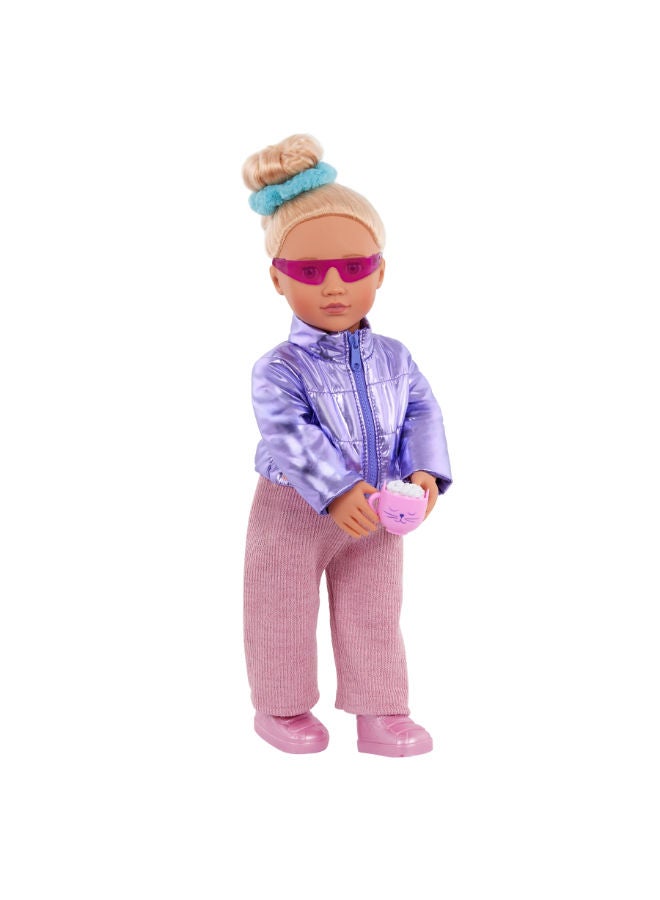 أور جنريشن زي سترة منفوخة ومريحة للدمى بطول 18 بوصة - Image 1