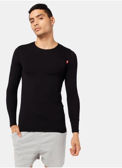 COTTONIL قميص داخلي أساسي من القطن بأكمام طويلة  - Image 1