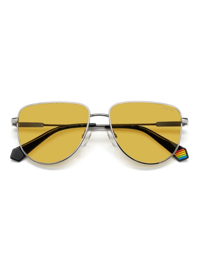 Polaroid Full Rim Aviator Sunglasses 6196/S/X,6LB/MU,56  - Image 2