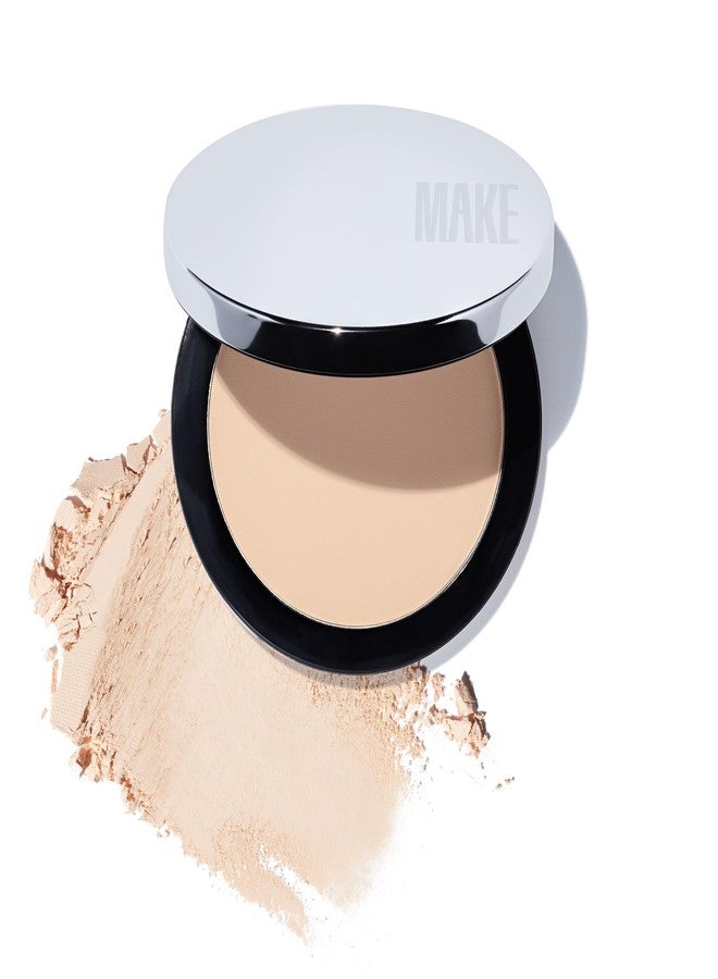 مايك مجموعة MAKE Beauty Diffusion، بودرة تثبيت شفافة - بودرة وجه مضغوطة لبشرة ناعمة غير لامعة. كريم أساس بتغطية خفيفة للزيوت الزائدة. اللون: فاتح - Image 1