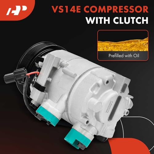 A-Premium Air Conditioner AC Compressor with Clutch Compatible with Hyundai Elantra 2.0L 2017-2020 - Image 3