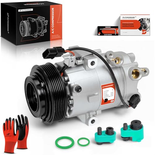 A-Premium Air Conditioner AC Compressor with Clutch Compatible with Hyundai Elantra 2.0L 2017-2020 - Image 1