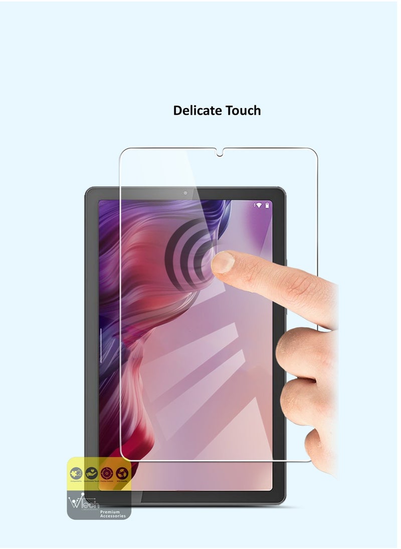 Wtech - Lenovo Tab M9 9 Inch 2022 9H HD Tempered Glass Pro Plus Series Screen Protector (TSG9CN) - Clear - Image 1