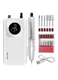 45000rpm Professional Nail Drill Machine, Portable Electric Nail File Rechargeable, Nail Drill for Manicure Tool - pzsku/ZF30C30A555BBD82A2B32Z/45/_/1734077883/88b354ec-8028-4952-8d1d-042c1e5e348a