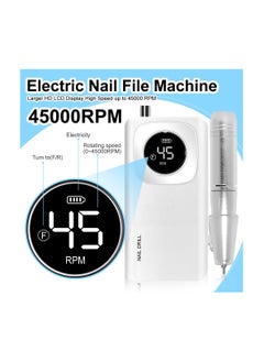 45000rpm Professional Nail Drill Machine, Portable Electric Nail File Rechargeable, Nail Drill for Manicure Tool - pzsku/ZF30C30A555BBD82A2B32Z/45/_/1734077894/092b0349-c28b-4d7f-9e6c-eebf7ac64fa7