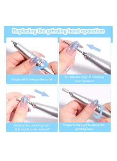 45000rpm Professional Nail Drill Machine, Portable Electric Nail File Rechargeable, Nail Drill for Manicure Tool - pzsku/ZF30C30A555BBD82A2B32Z/45/_/1734077923/d5bf0e38-476f-49b3-996d-f1acfcc88bfc