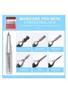 45000rpm Professional Nail Drill Machine, Portable Electric Nail File Rechargeable, Nail Drill for Manicure Tool - pzsku/ZF30C30A555BBD82A2B32Z/45/_/1734077933/5935b1bc-3211-476d-aabc-c632353390ee