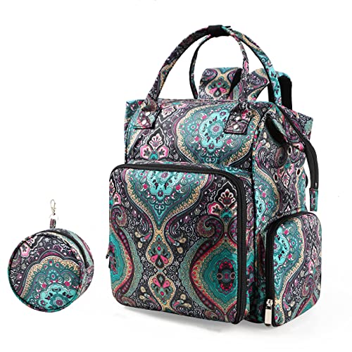 KOKNIT crochet bagknitting Backpack and Tote Bag Storage Bag Large capacity Yarn Storage Organizer Travel Crochet Bag Women Carrying Crochet Accessories Knitting Needles - Image 1