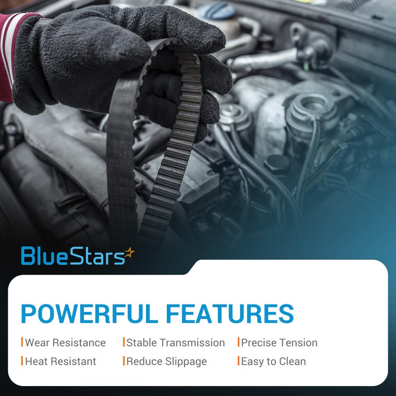 BlueStars حزام قيادة القابض BlueStars 1016203 - متوافق مع سيارات الجولف Club Car 1992-Up DS و 2004-Up Precedent الغازية - Image 5