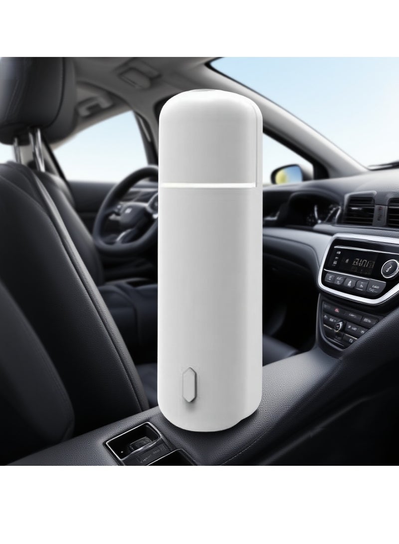 واي آند دي (أبيض) موزع عطور عالي القيمة، عطر للسيارة، موزع عطور للسيارة، بخاخ عطور A807، جهاز علاج بالروائح العطرية، معطر هواء، موزع عطور Star Top Light، جهاز عطور للزجاج الأمامي للسيارة بسعة كبيرة، يجعل البيئة منعشة ونظيفة موزع عطور للعلاج بالروائح العطرية للسيارة، موزع معطر للسيارة، موزع معطر طويل الأمد، موزع ذكي قابل لإعادة الشحن مع ميزة التشغيل/الإيقاف التلقائي - Image 1