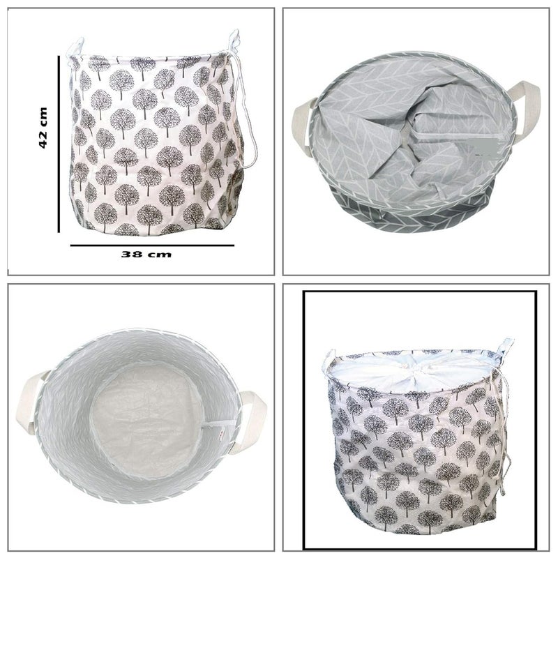 Blumfye Folding Laundry Bag for Clothes with Drawstring Closure 38LTR - Image 5