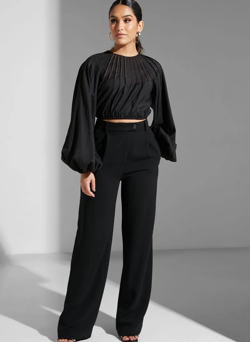 Cmeo collective Balloon Sleeve Top