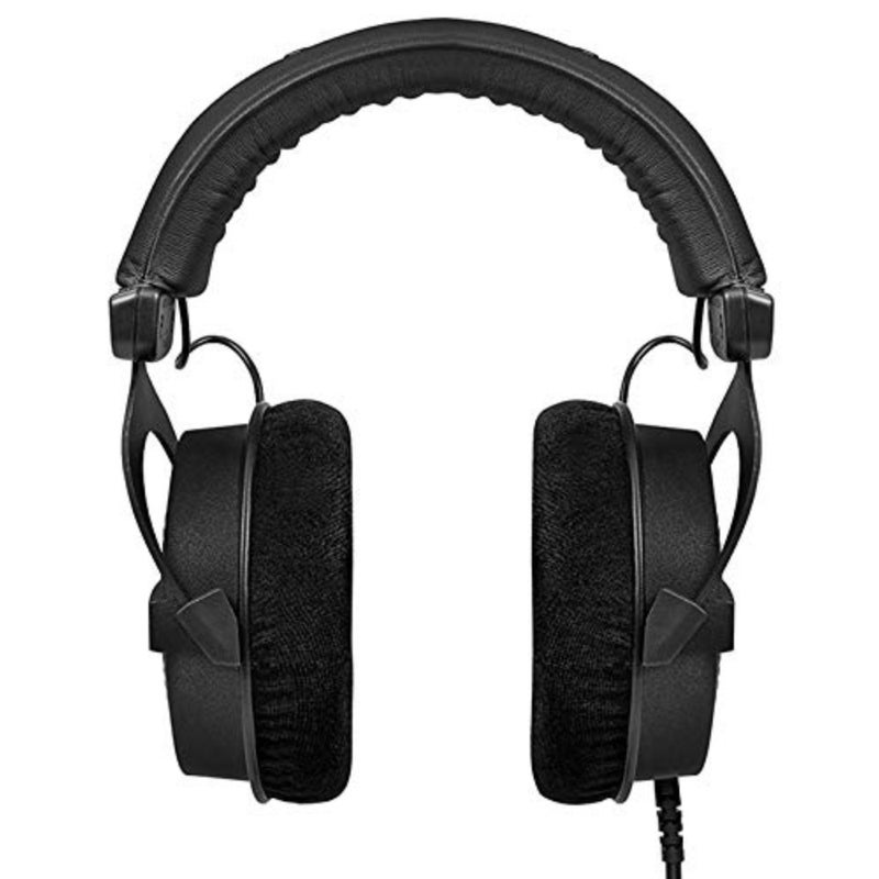 سماعات الرأس Dt 990 Pro فوق الأذن ستوديو - بنية ستيريو مفتوحة من الخلف، سلكية 80 أوم، أسود (إصدار محدود) - Image 3