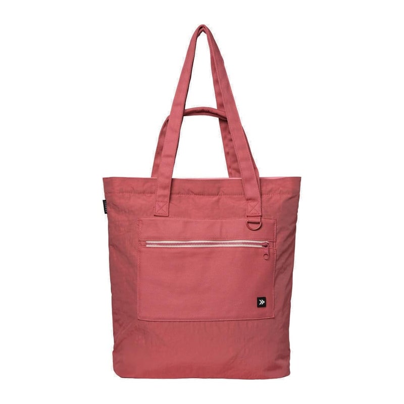 Thread Wallets Utility Tote â€“ Large Travel Tote with Multi-Pocket Design, Laptop Compartment & Work Bag for Women (Rose Water) - Image 1