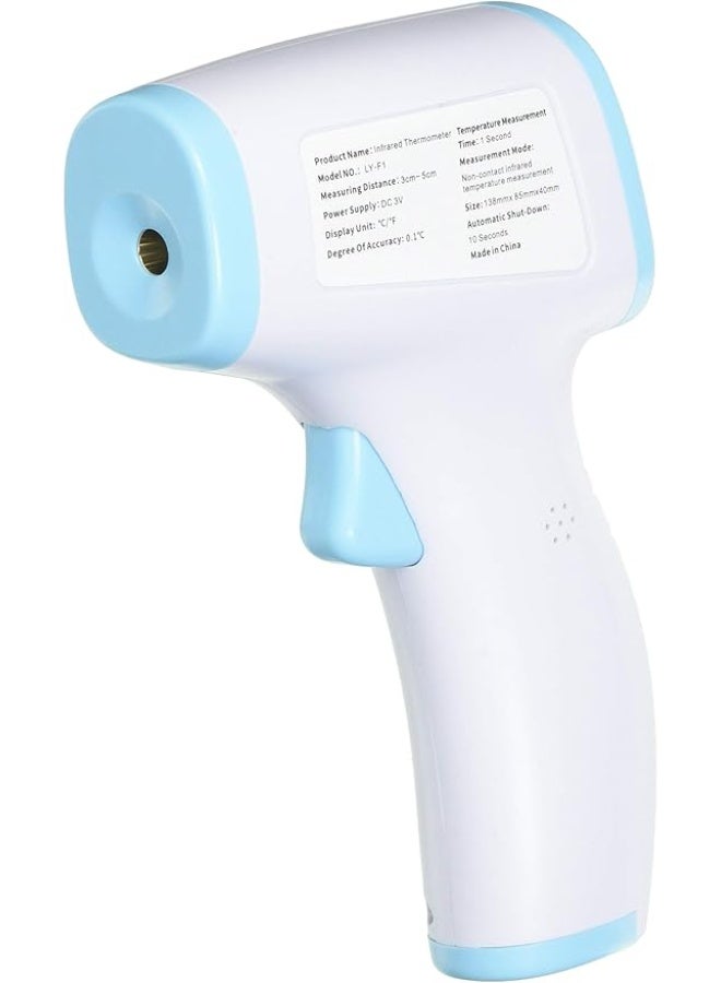 Non-Contact Forehead Thermometer - No Touch Infrared Thermometer Gun - Accurate Digital Readings, Instant Check & 3-Colour LCD Backlight - Practical for Daily Use - Image 2