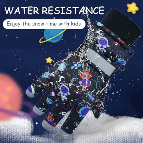 EVBEA Toddler Gloves Baby Winter Snow Gloves Boys KL L - Image 3