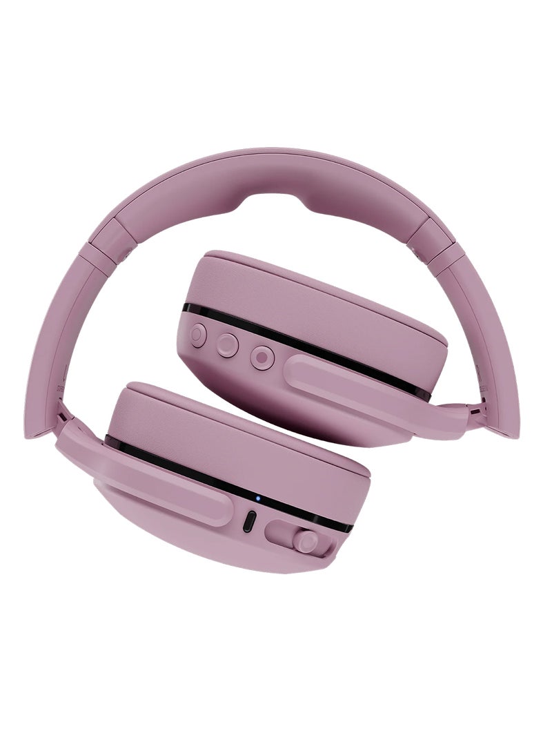 Skullcandy Crusher 540 Active Wireless Bluetooth Headphones with Multi-Sensory Bass, Noise Isolating Over-Ear Fit, Sweat and Water Resistant, 40 Hours Battery, Microphone for iPhone Android Soft Pink - Image 5