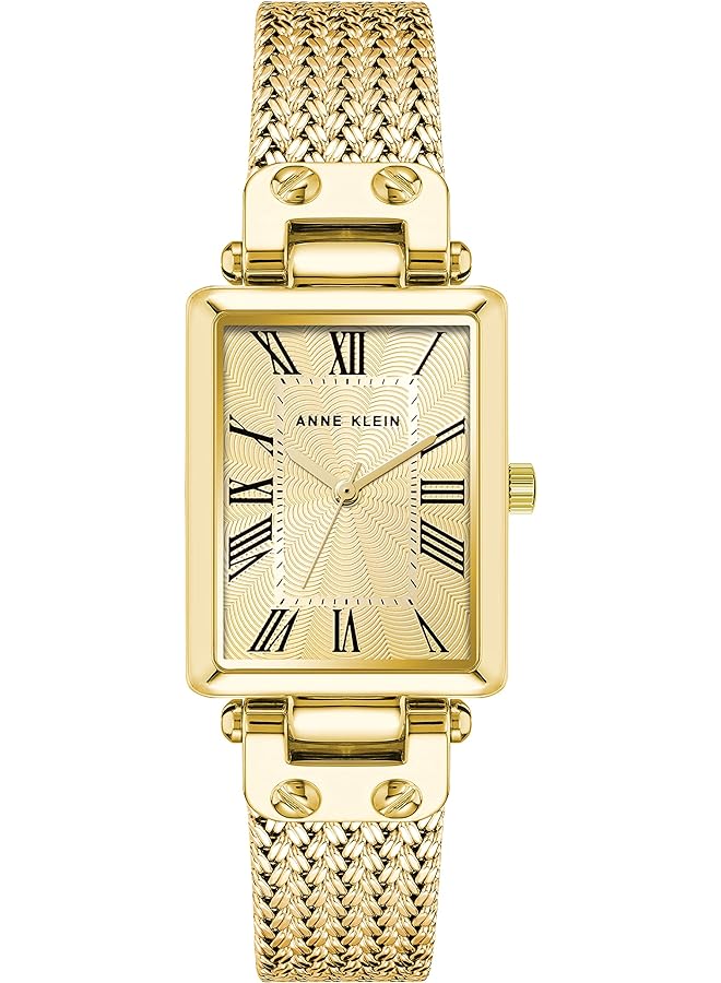 ANNE KLEIN Women's Mesh Bracelet Watch - Image 1