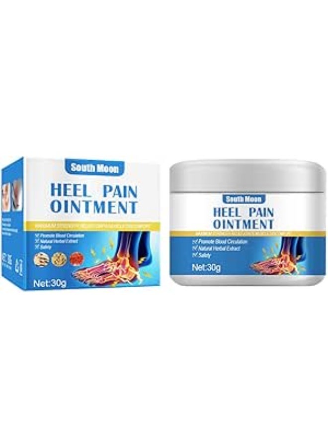 ساوث مون كريم تسكين آلام التهاب اللفافة الأخمصية من HeelAid، كريم لتخفيف آلام الكعب بالفرشاة، لتخفيف التهاب اللفافة الأخمصية، وآلام المفاصل C - Image 1