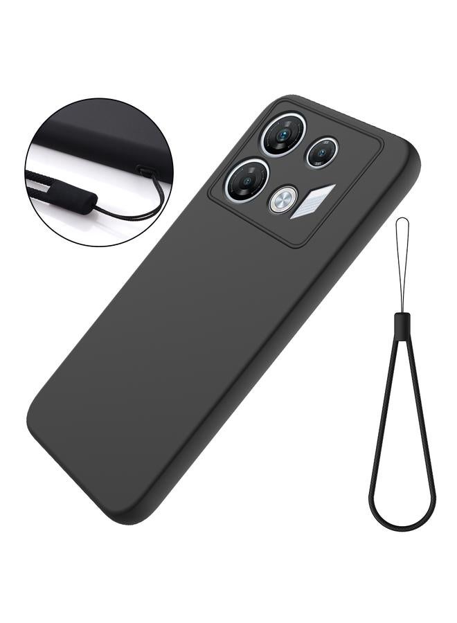 S-TOP Case For Infinix GT 10 Pro Solid Color Liquid Silicone Dropproof Full Coverage Phone Case - Image 2