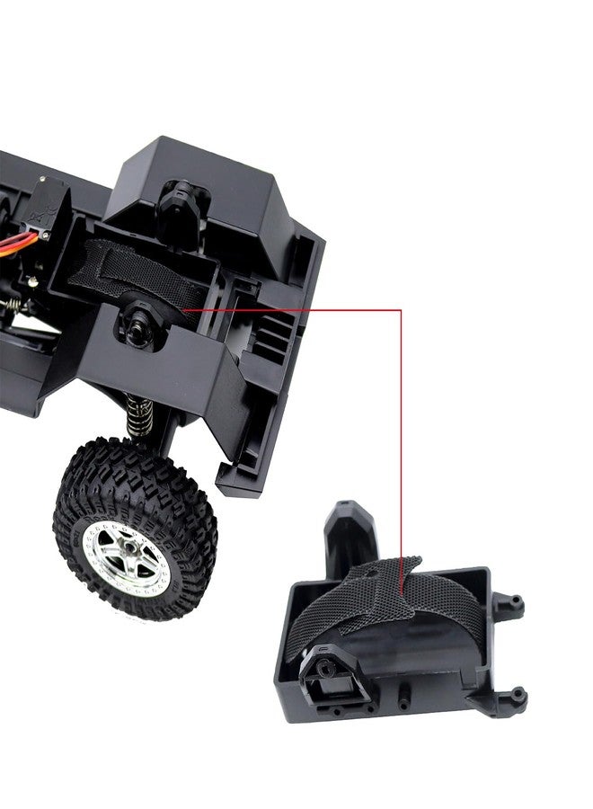 FACCNOY 155mm 6.10in Wheelbase Assembled Frame Chassis with 2-Speed Gearbox for Rc Crawler TRX4M Bronco Defender JJRC C8809 c8801 Part - Image 4
