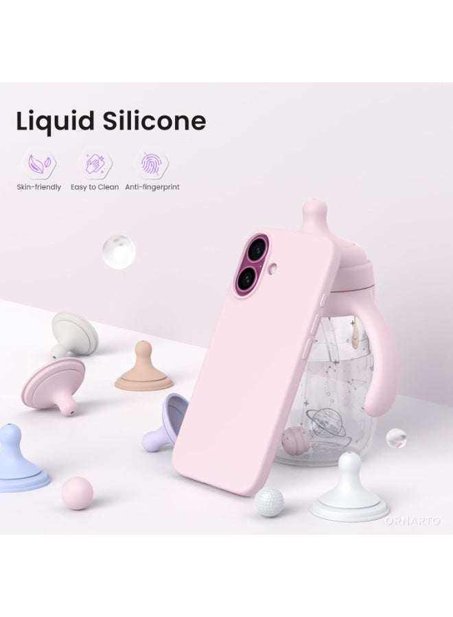 جراب لهاتف iPhone 17 مصنوع من جل السيليكون السائل الناعم، حماية كاملة للجسم ضد الصدمات، غطاء غير لامع، بطانة ناعمة من الألياف الدقيقة، جراب خلفي نحيف لهاتف iPhone 17 - Image 5