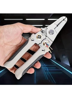 Gopinath Autolink Gopinath Autolink 6in1 Wire Splitting Pliers Wire Cutter Tool Wire Stripper Hand Tool Wire Looping Pliers Cutting Cable Stripper and Crimping  - Image 5